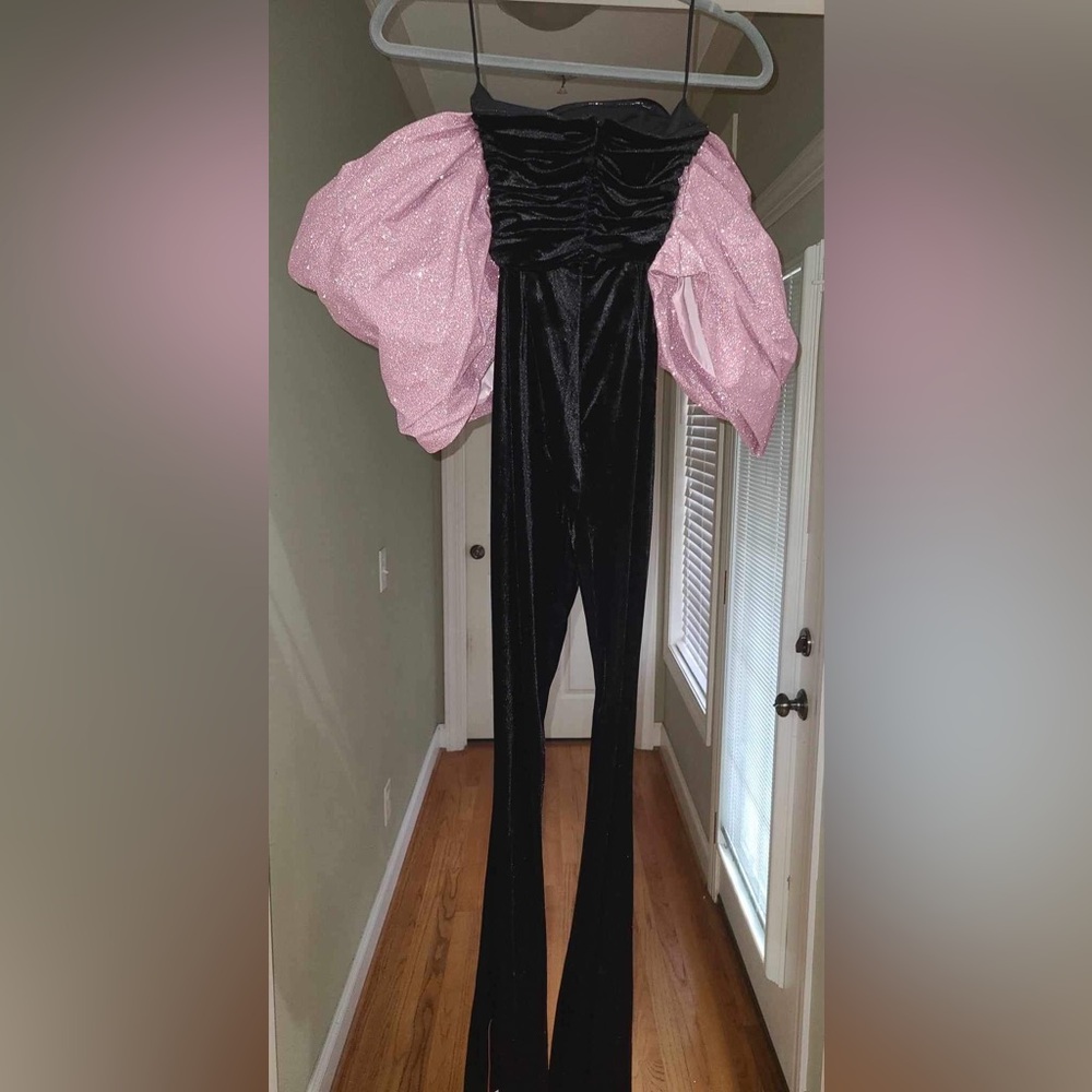Asos Luxe Black Jumpsuit